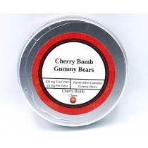 CannaCo THC Infused Gummy Bears - Cherry Bomb (400mg THC)