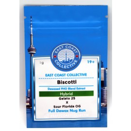 East Coast Collective Shatter *80-90% THC* Biscotti