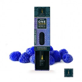 CRFT Vape Pen - Blue Raspberry - Indica (1g) *Full Spectrum*
