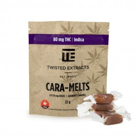 Twisted Extracts - Cara-Melts - 80mg THC (Indica)