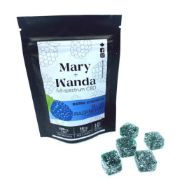 Mary+Wanda Gummies - Blue Raspberry (500mg CBD) *Full-Spectrum*