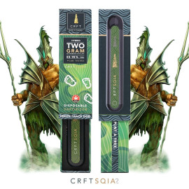 CRFT/TREES Vape Pen - Green Crack God - Hybrid (2g) *Full Spectrum*