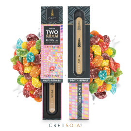CRFT/TREES Vape Pen - Fruity Pebbles - Sativa (2g) *Full Spectrum* 