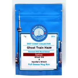 East Coast Collective Shatter *80-90% THC* Ghost Train Haze