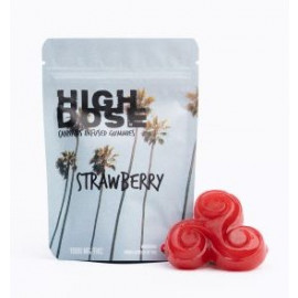 Bodega *High Dose* Gummy - Strawberry (500mg THC)