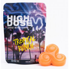 Bodega *High Dose* Gummy - Tropical Punch (500mg THC)