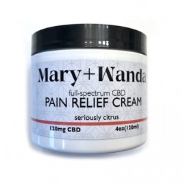 Mary+Wanda CBD Pain Relief Cream - Serious Citrus