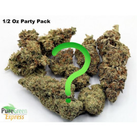 1/2 oz *Party Pack*  (4 Strains x 3.5 grams) 