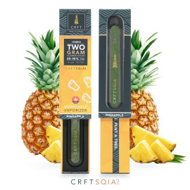 CRFT/TREES Vape Pen - Pineapple - Hybrid (2g) *Full Spectrum*