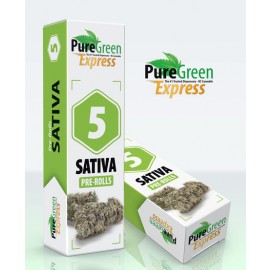 PGE Pre Rolled Joints - Sativa (5-Pack)