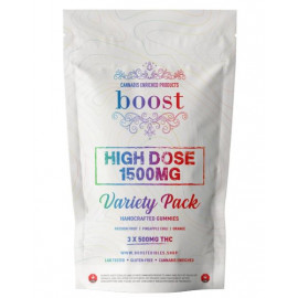 Boost THC High Dose - Variety Pack Gummies (1500mg THC)