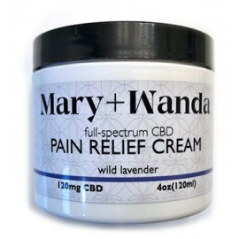 Mary+Wanda CBD Pain Relief Cream - Wild Lavender