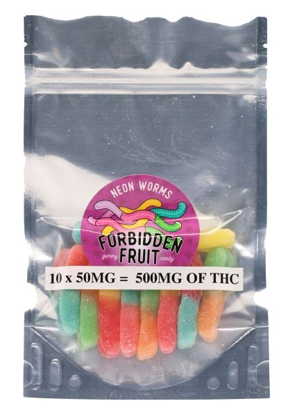 neon worms 500 thc 1 4