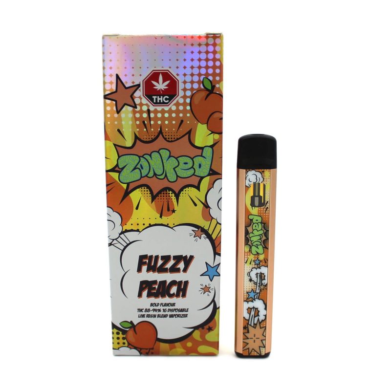 zonked disposable pen fuzzy peach